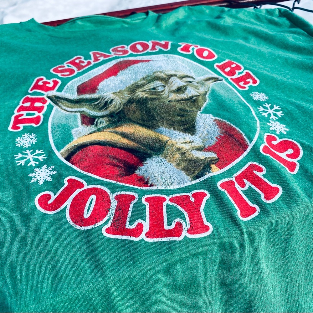 Yoda Holiday Tee